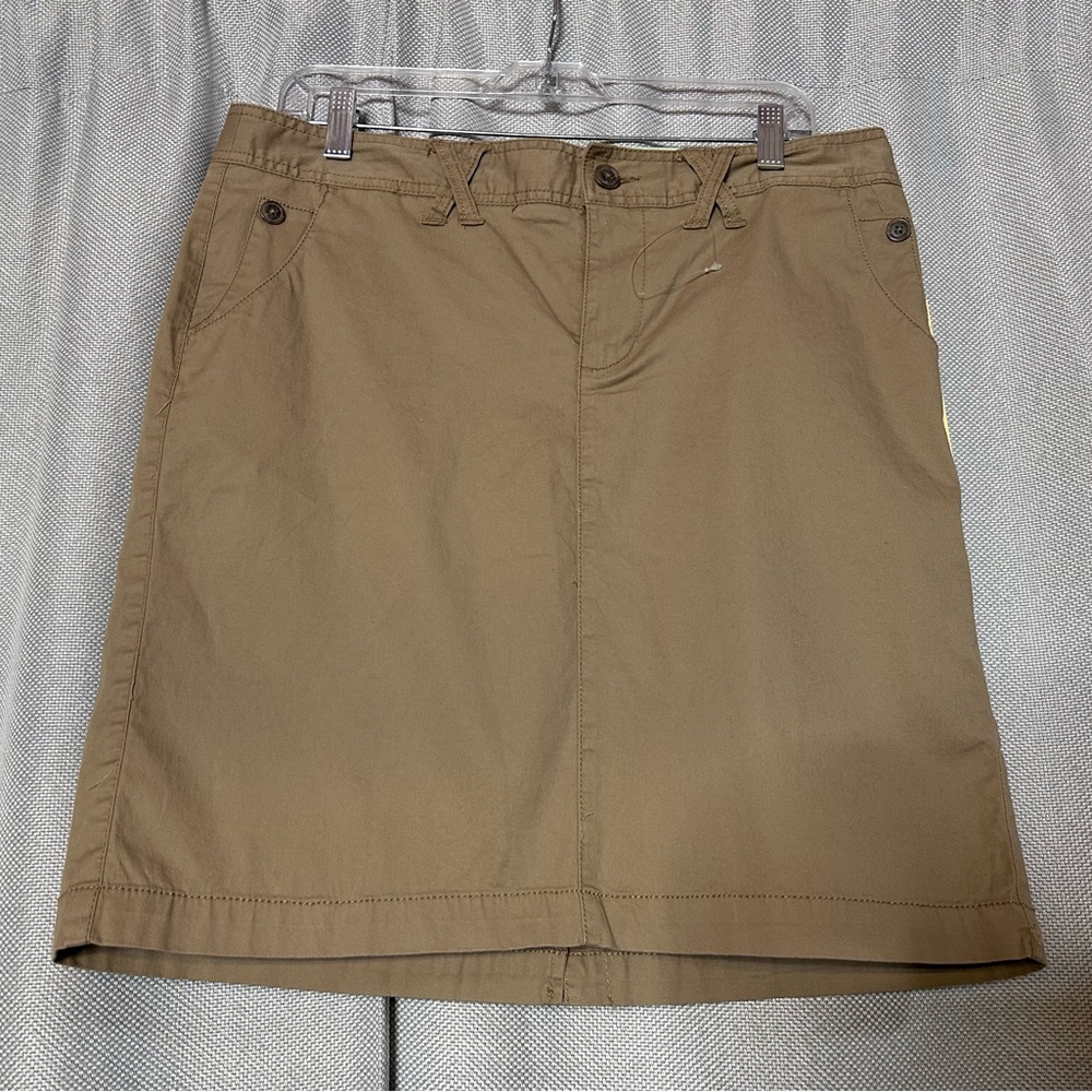 NWT Sonoma Tan Pencil Skirt Knee-length Casual
